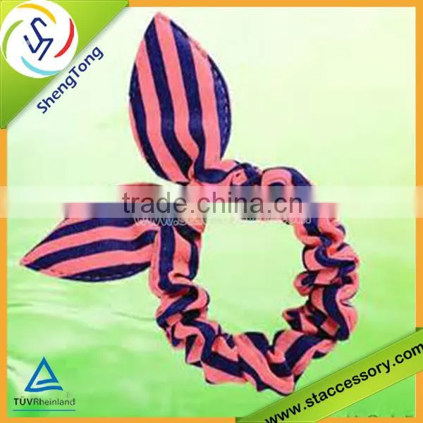 Fashion and cute assessories elastic hair band ,hair rubber band ,fabric pony holder