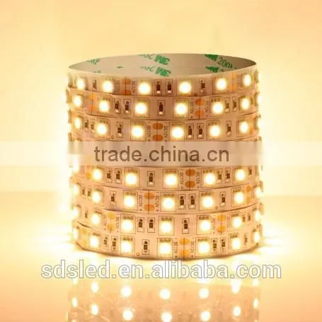 LED SMD3528 30LED/m Warm White DC12V IP33 waterproof flexible led strip light