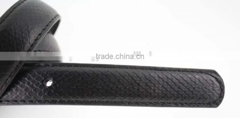 2015 New Design women accessories pu belt with black leather for jeans in YiWu
