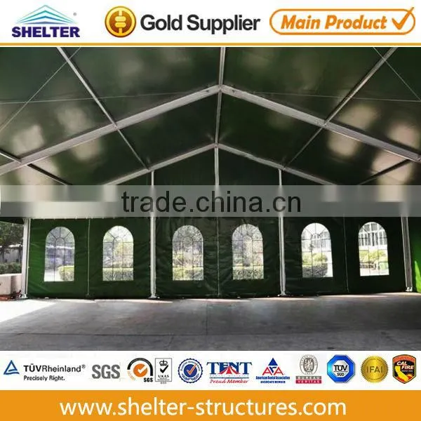 all weather PVC fabric structure aircraft tents for UN army for sale
