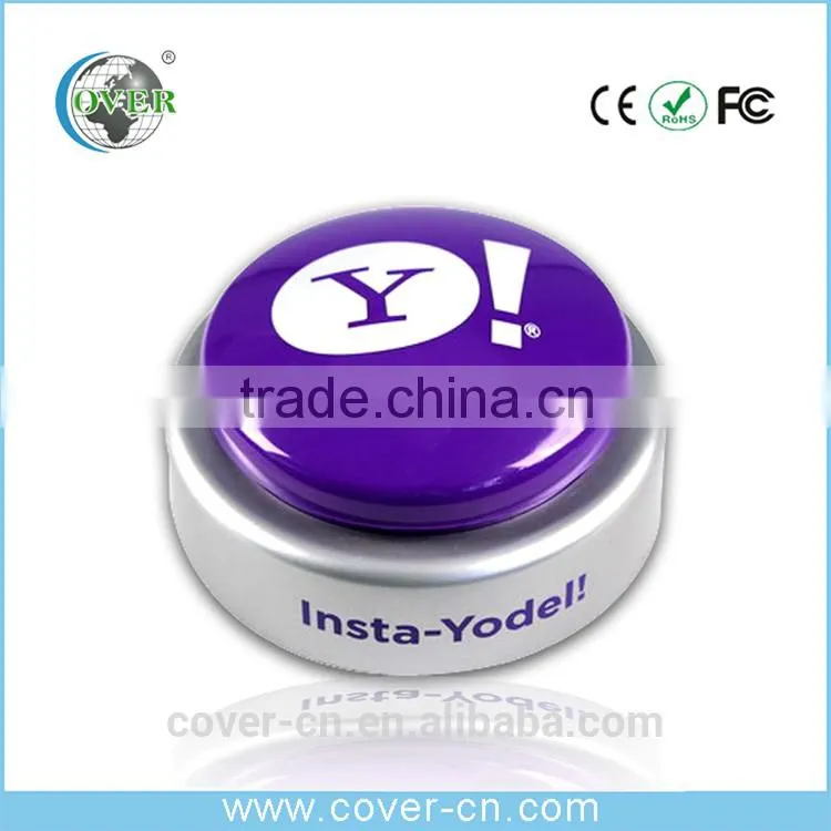 Programmable Talking Button with custom sounds/Logos For Promotional Gifts