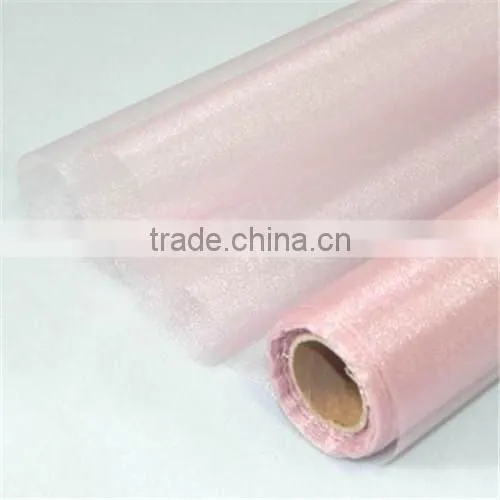 Transparent Snow Organza