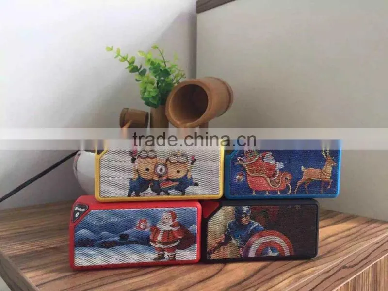 X3 Bluetooth Wireless Speaker with Fm Radio ,Nice Gift For VIP Clients