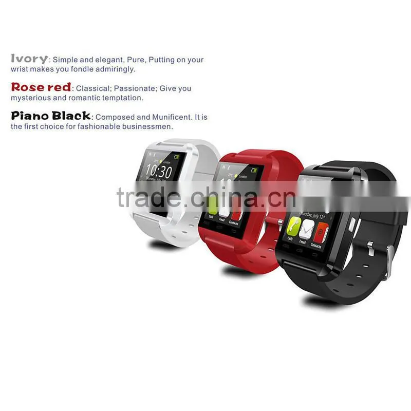 China Factory Supply - 2014 U Watch U8 cheap smart watch bluetooth phone