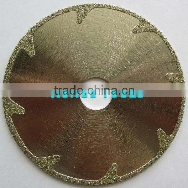 Sawblade: Diamond Rim Coated Cutting Blade With Protection