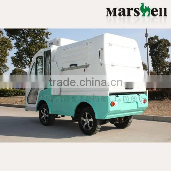 China manufacturers Electric waste collection vehicle DHWQY-2 with CE