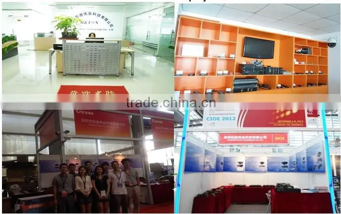 Fiber Optic Equipment 4 Channel Digital Video Optical Converter / transmitter and receiver