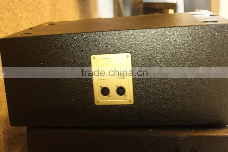 2-way full range wooden passive line array speaker box