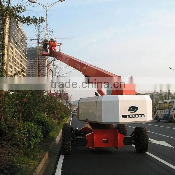 Hot sale municipal gardens aerial equipment self-propelled working lift platforms