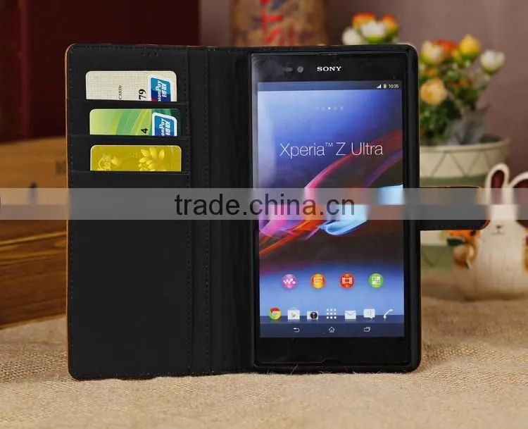 For xperia z ultra flip case