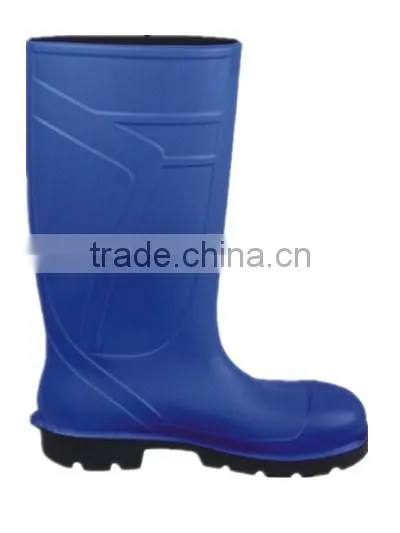 cold-resistant pu boots steel toe waterproof pu bootmen