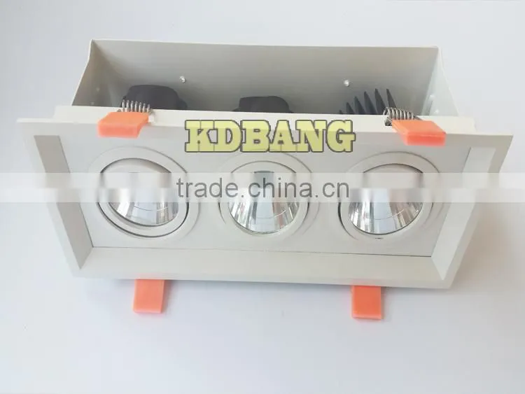 China ceiling light new 24w recessed square led downlight
