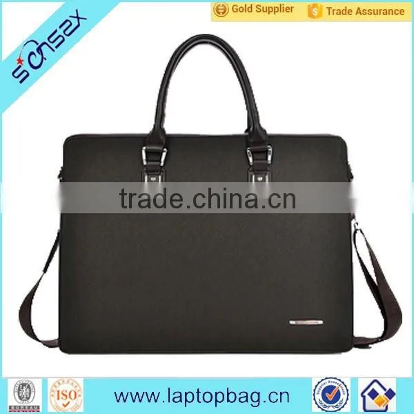 Brand Handmade Men Leather Briefcase