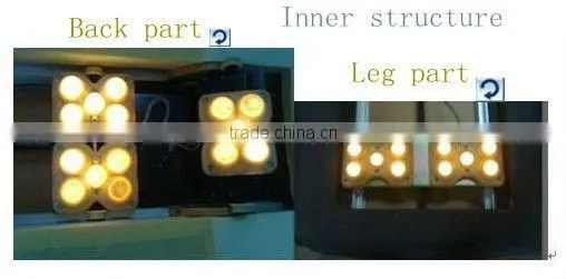 Far infrared rays thermal massage bed