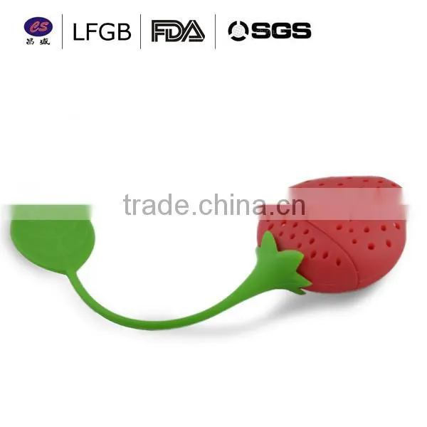 Food grade fashionable customized professional silicone tea infuser