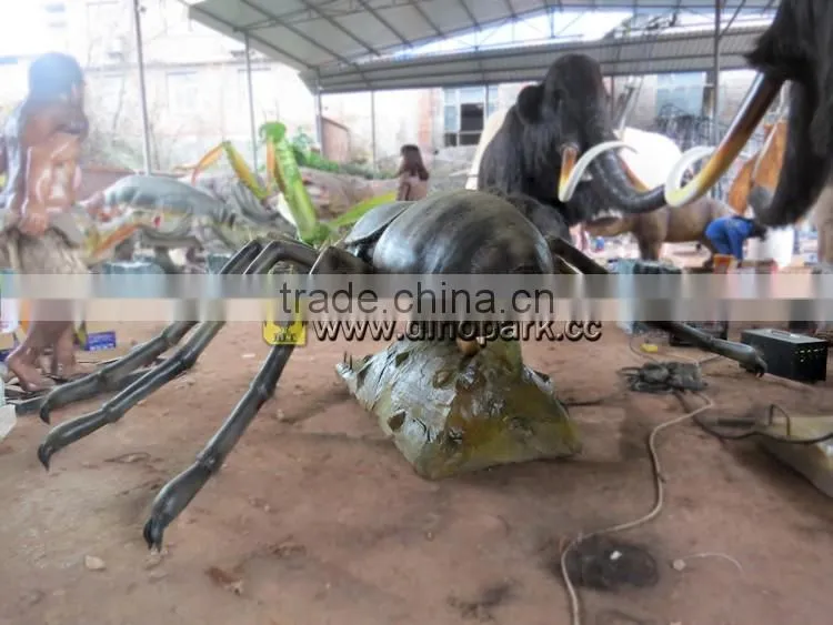 HLT Large Animatronic Insects 3d Model Spider For Amusement