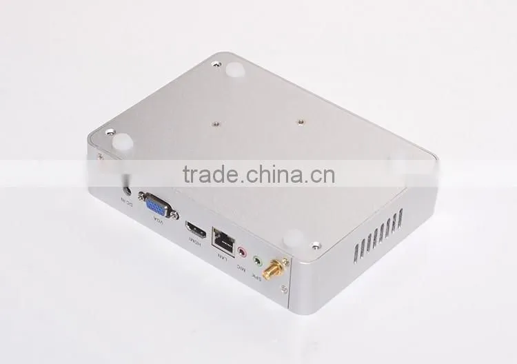 2015 Latest Design SSD+ 1*2.5 Inch HDD Cost Effetive Dual-Core Fanless Pc