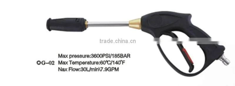 high pressure spray gun,3600psi,250bar,30LPM,7.9GPM