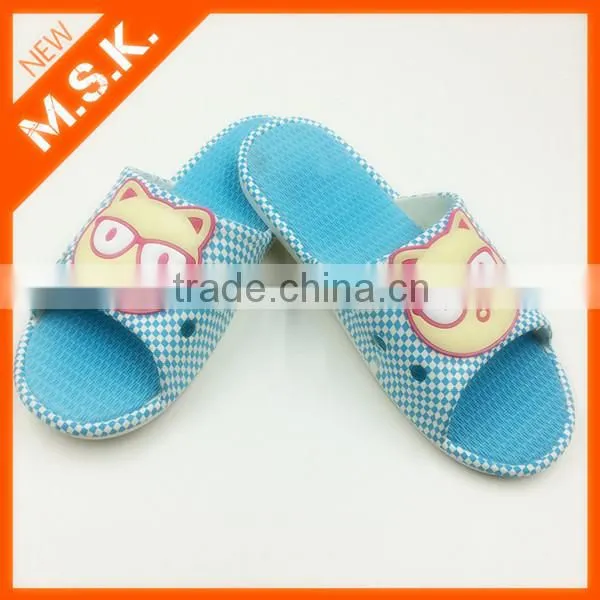 Wholesale summer nude open toe beach walk slipper