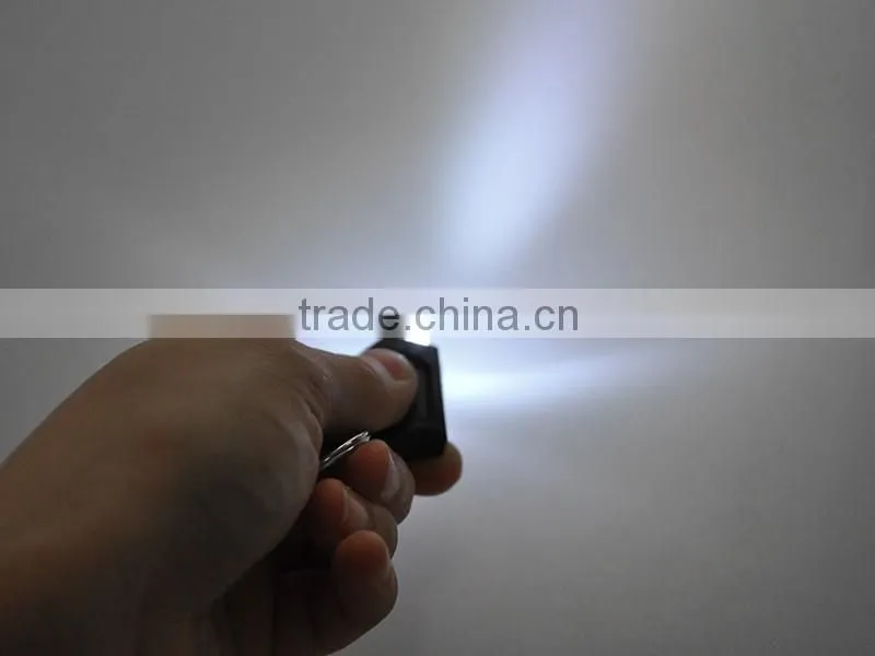 Hot Selling 20000mcd White light Mini Custom Keychain LED Light Maker