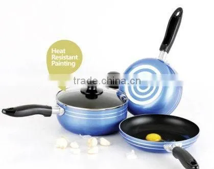 10pcs hard anodized cookware set
