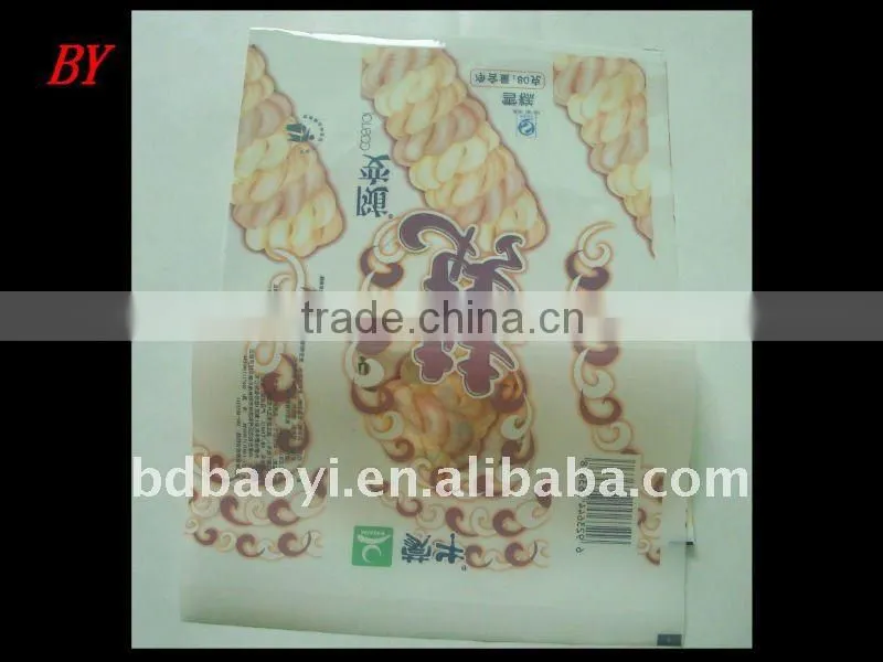 Various plastic packaging bag for ice cream
