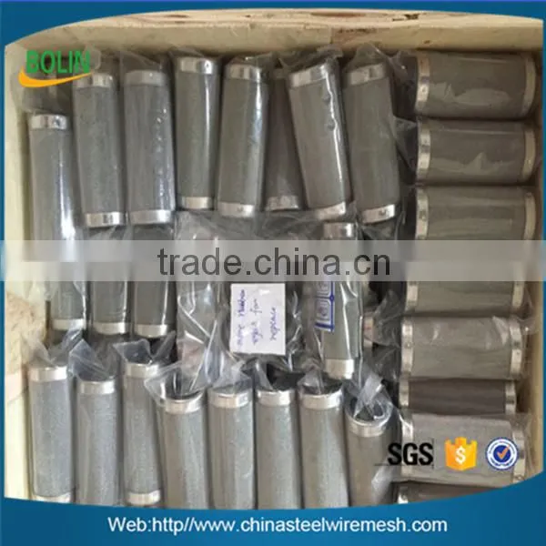 high quality stainless steel dutch weave filter cylindrical screen terp tubes (free sample)