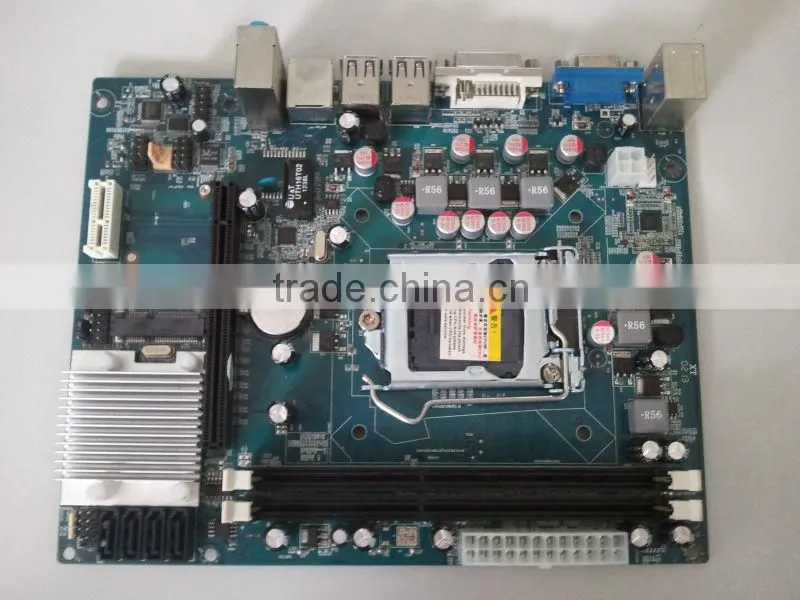 cheap desktop motherboard motherboard H61/LGA 1155 High Performance with i3, i5 , i7 cpu Support 2xDDR3