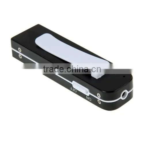 Mini Support MP3 / WAV Professional 8GB Digital Voice Recorder with Clip