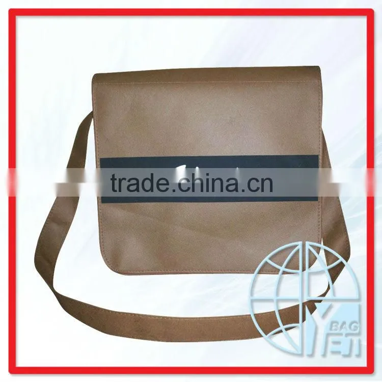Shoulder Bag Non Woven w/ Flap