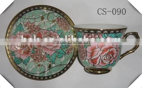 High quality tea cup and saucer wholesale