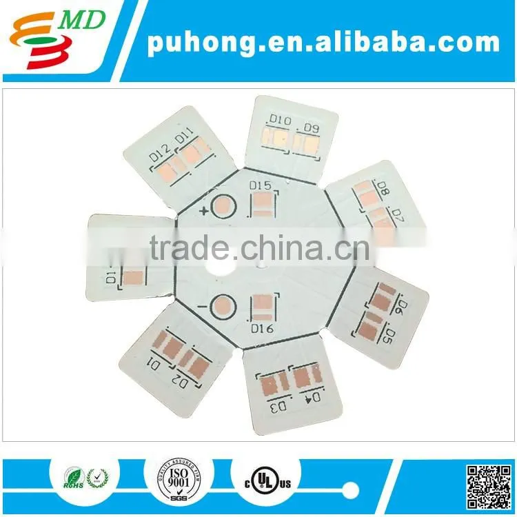 2016 foldable printed circuit led pcb board
