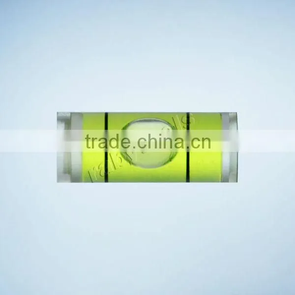 High precision plastic mini spirit level vials RB-CY0820