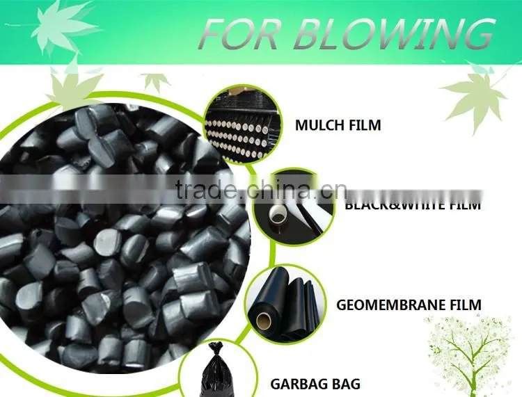 Free-Carrier Carbon Black Masterbatch