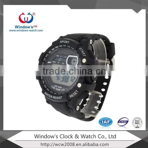 Military sport 3 atm waterproof men watch with stainless steel case