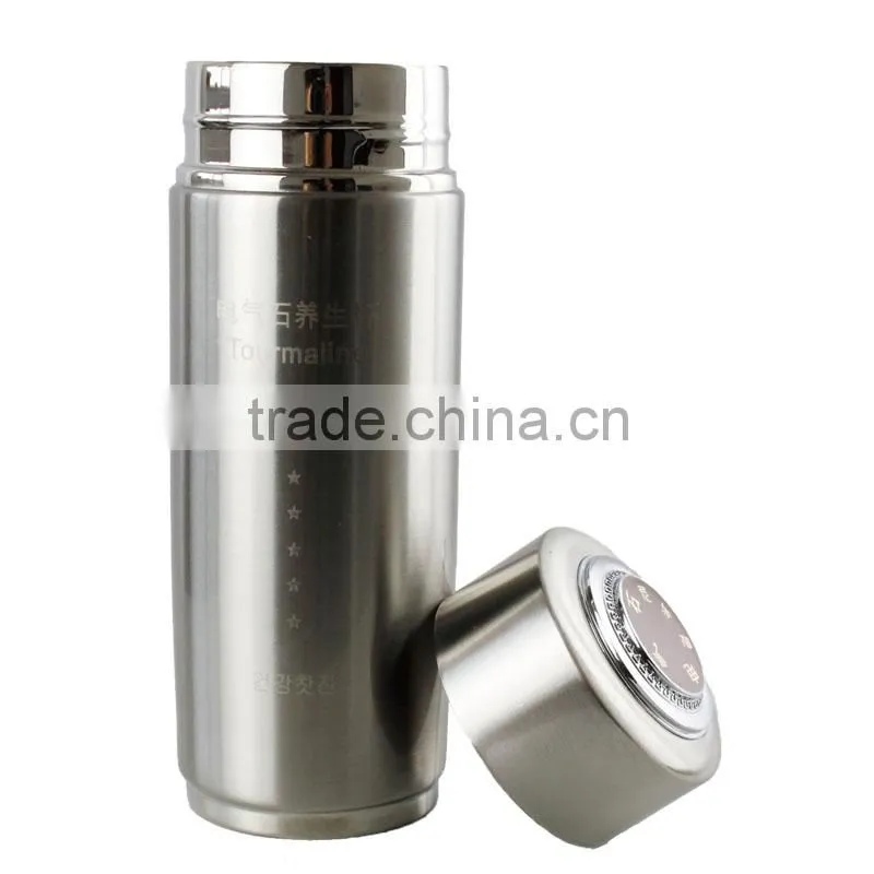 Magnetic therapy elder health care energy nano alkaline thermos water flask