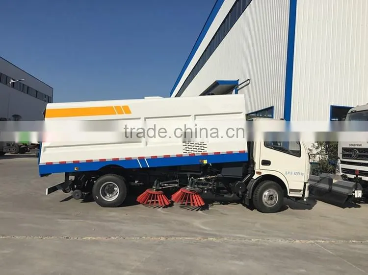 High performance Dongfeng 4cbm road cleaning truck