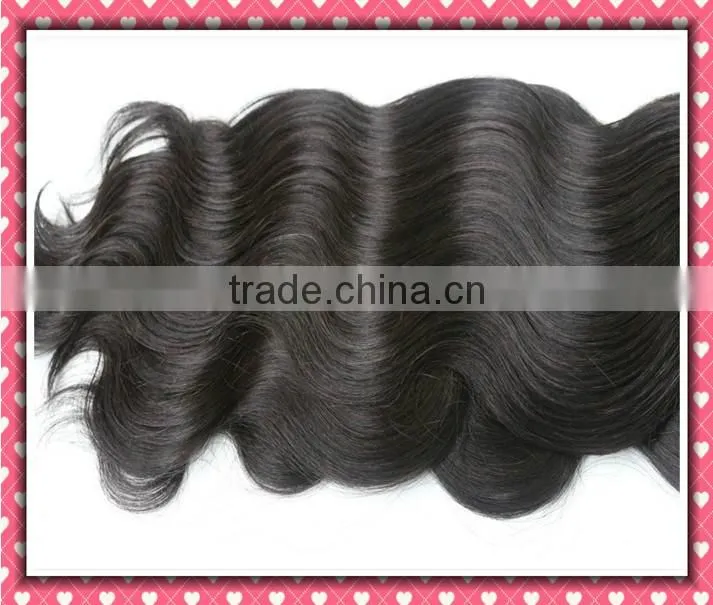 High quality 100% Brazilian virgin human hair weaving