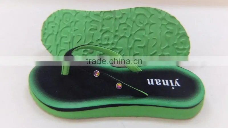 2016 lady soft rubber slipper
