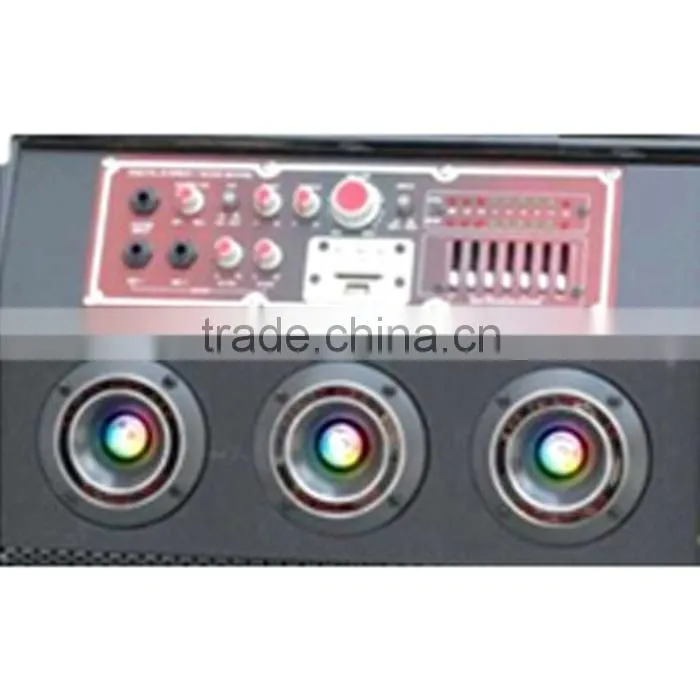 2.0 new big power wooden speaker cheap price with USB FM