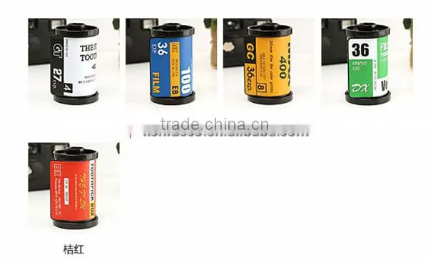 Roll Film Style Plastic Toothpick Holder