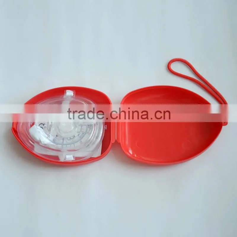 Logo printing CPR replacement mask with one way valve for training