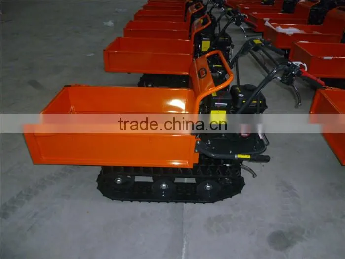 Hot selling all terrain transportation tool crawler mini dumper for farm, construction, forest
