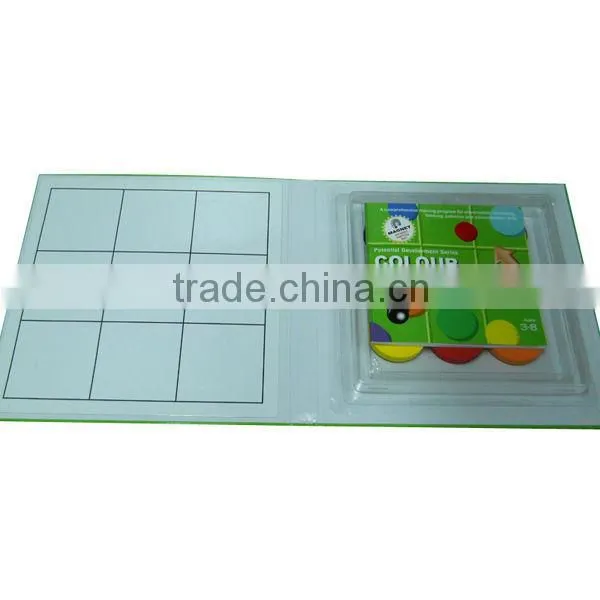 Logic color detective puzzle for kids