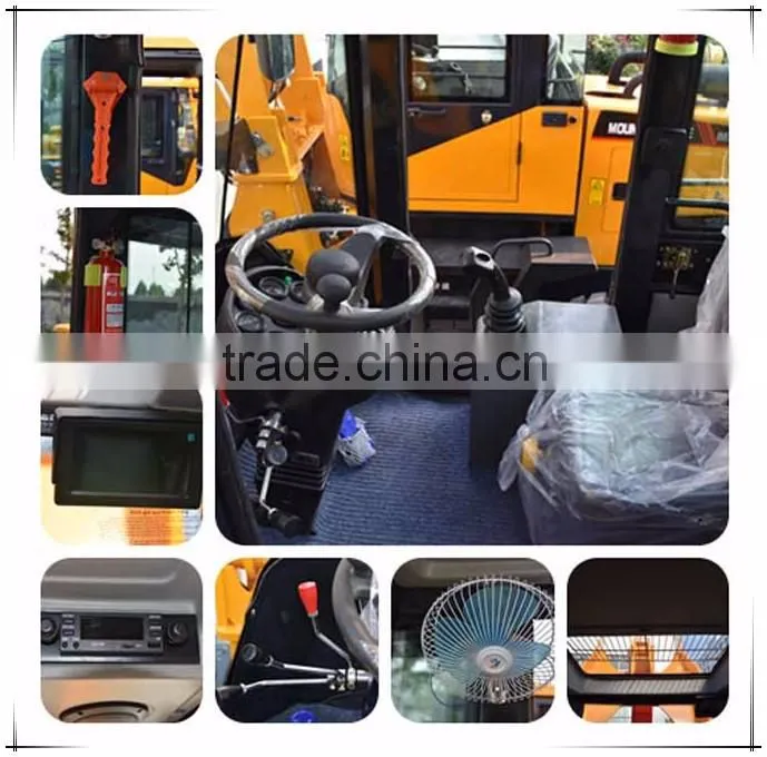 avant construction machine mini paylader with various attachment