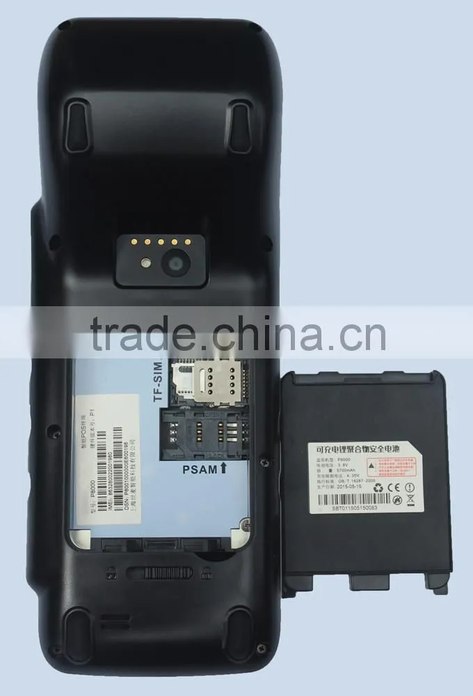 Android POS Terminal Built-in Thermal Printer with Touch Screen,Printer,MSR,RFID,GPRS