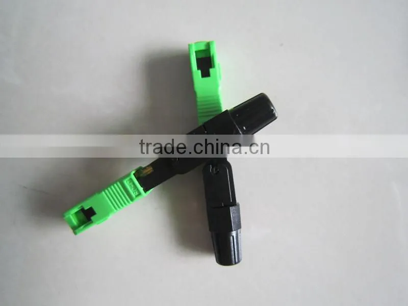 FTTH field Quick assembly sc/apc SM fiber optic fast connector