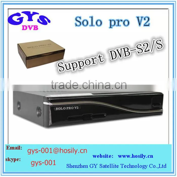 solo pro v2 new update solo pro decorder 751MHZ MIPS Processor hgh speed than cloud ibox hd satellite receiver