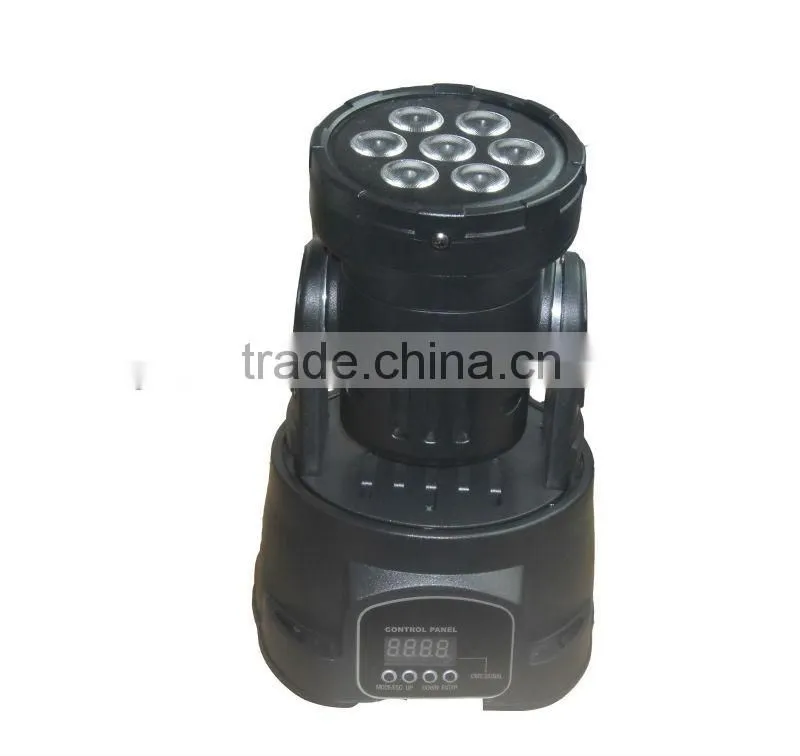 7*10W RGBW 4IN1 LED mini wash moving head light