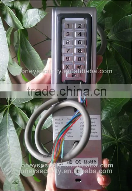 Metal IP68 waterproof standalone access control reader(JYA-H600EM-W )